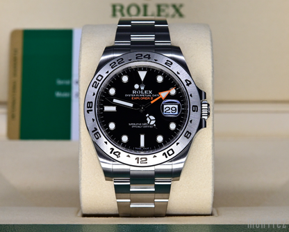 [Pre-Owned Watch] Rolex Explorer II 42mm 216570 Black Dial (888)