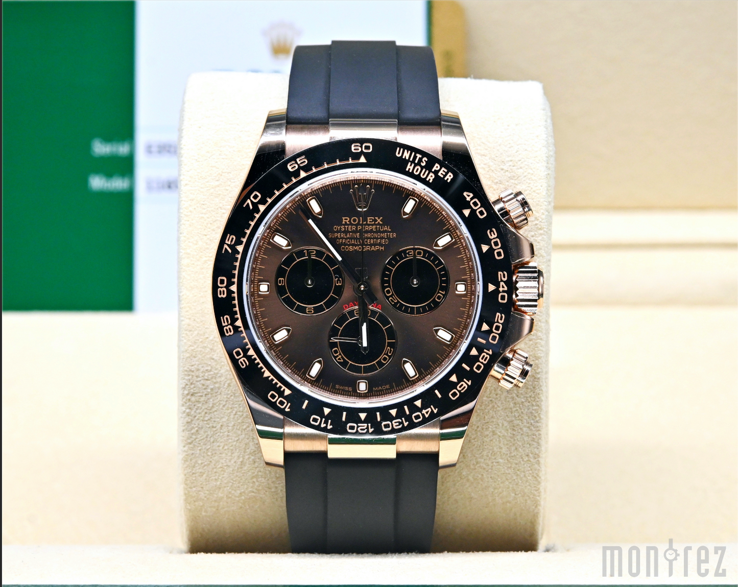 [Pre-Owned Watch] Rolex Cosmograph Daytona 40mm 116515LN Chocolate Dial (Rubber Strap)