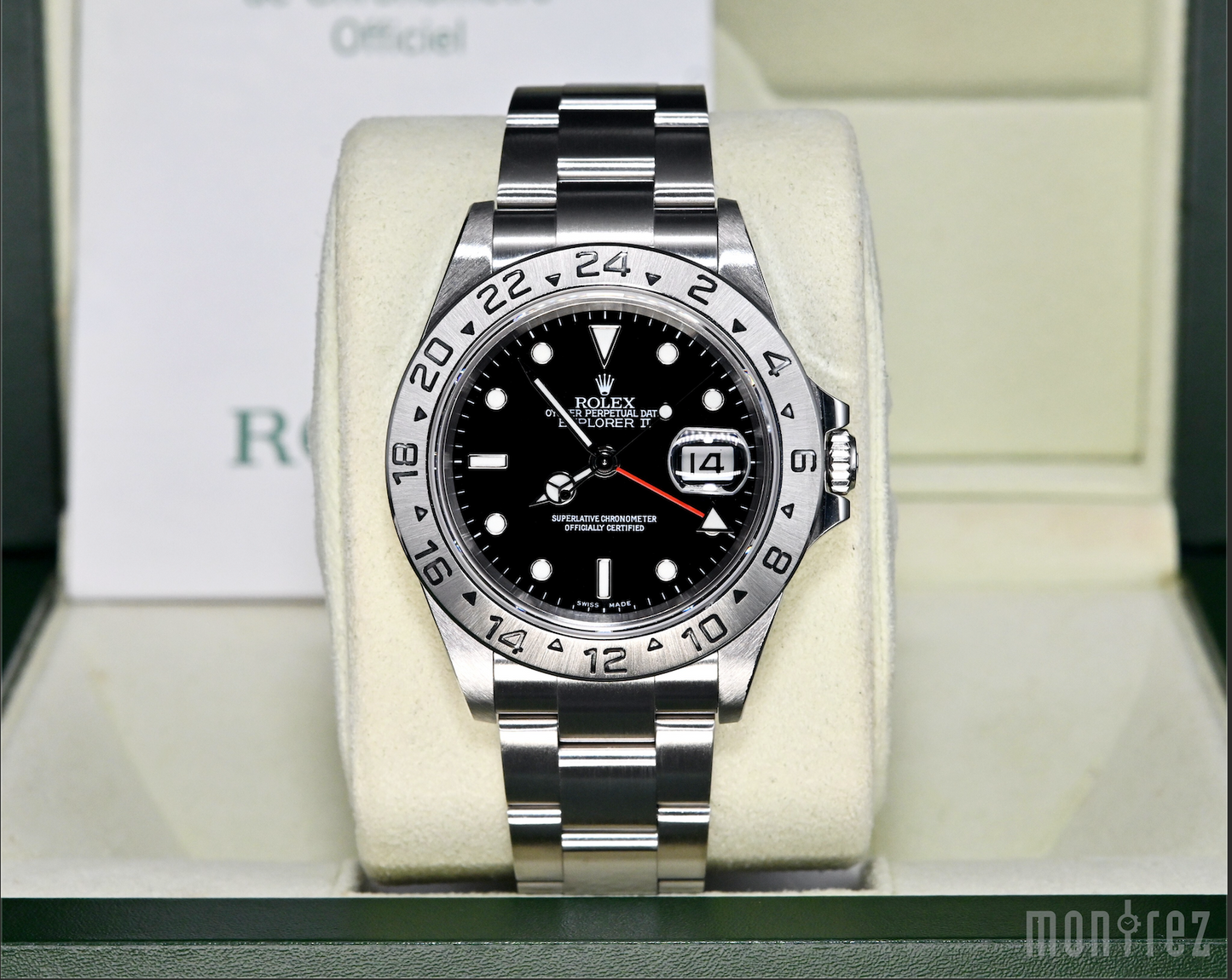 [Pre-Owned Watch] Rolex Explorer II 40mm 16570 Black Dial (Out of Production) (888)