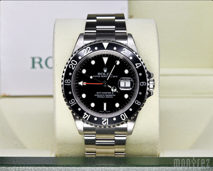 [Pre-Owned Watch] Rolex GMT-Master II 40mm 16710 Black Bezel (Out of Production) (888)
