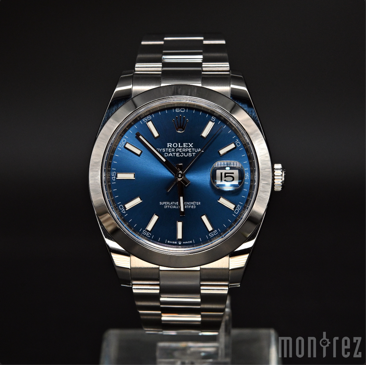 [Pre-Owned Watch] Rolex Datejust 41mm 126300 Blue Index Dial (Oyster Bracelet)