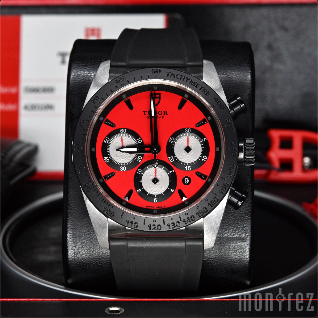 [Pre-Owned Watch] Tudor Fastrider Chrono 42mm 42010N Red Dial (Rubber Strap) (Out of Production)