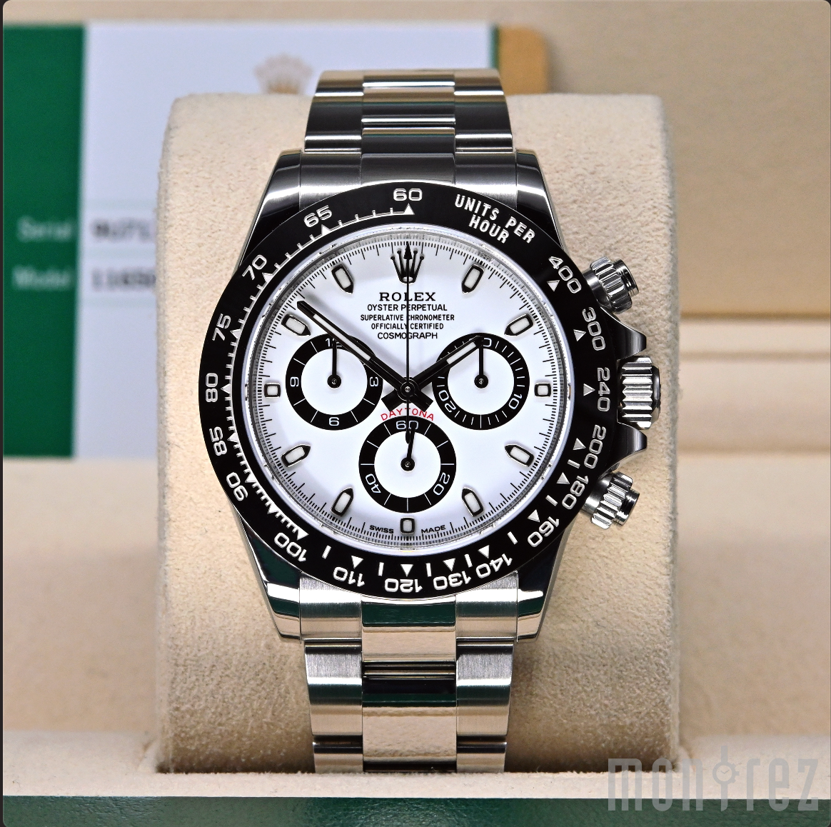 [Pre-Owned Watch] Rolex Cosmograph Daytona 40mm 116500LN White Dial