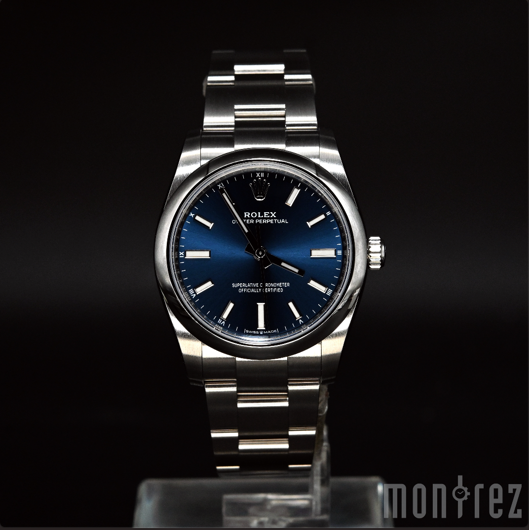 [Pre-Owned Watch] Rolex Oyster Perpetual 34mm 124200 Blue Dial