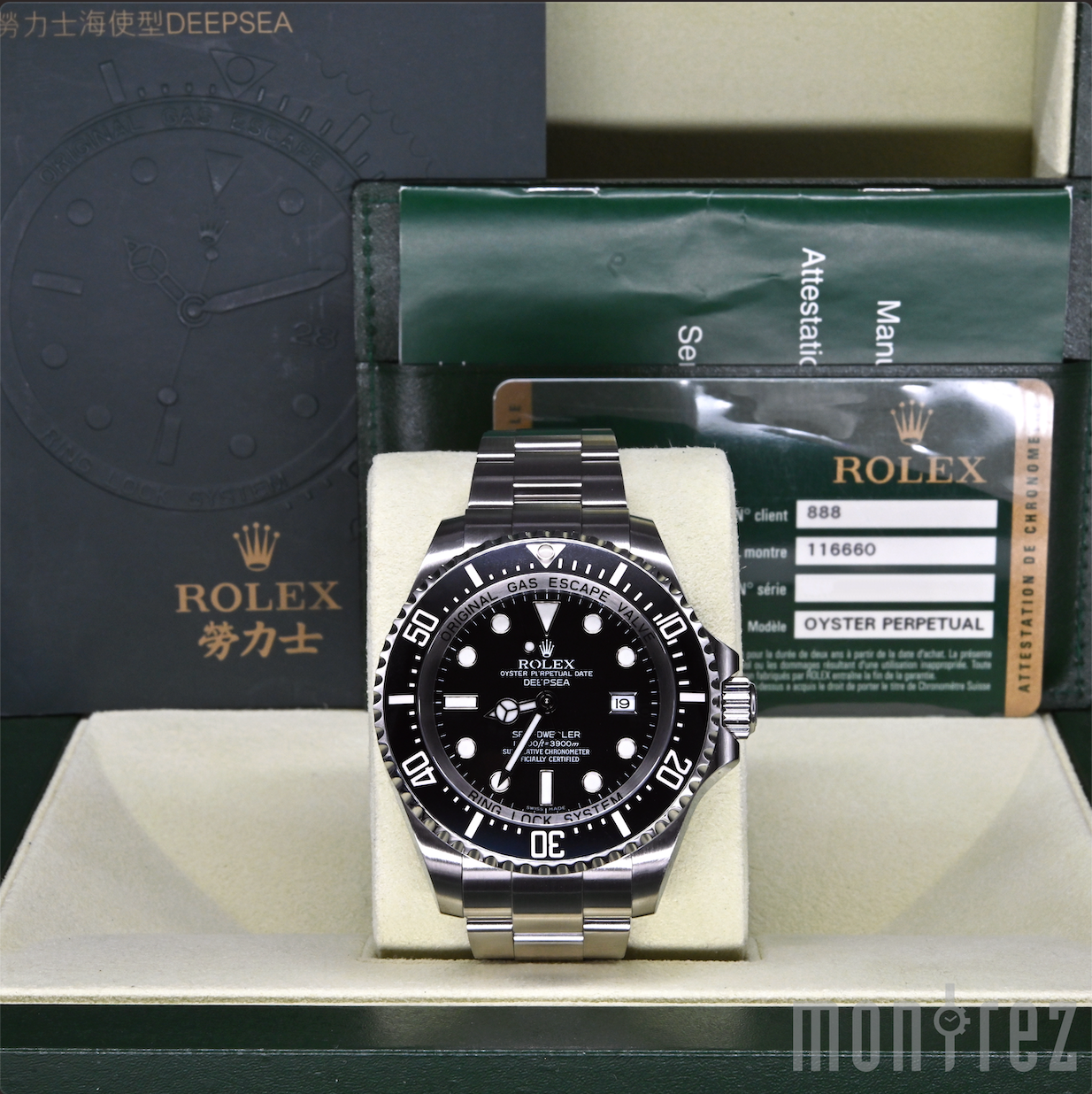 [Pre-Owned Watch] Rolex Deepsea 44mm 116660 Black Dial (Out of Production) (888)