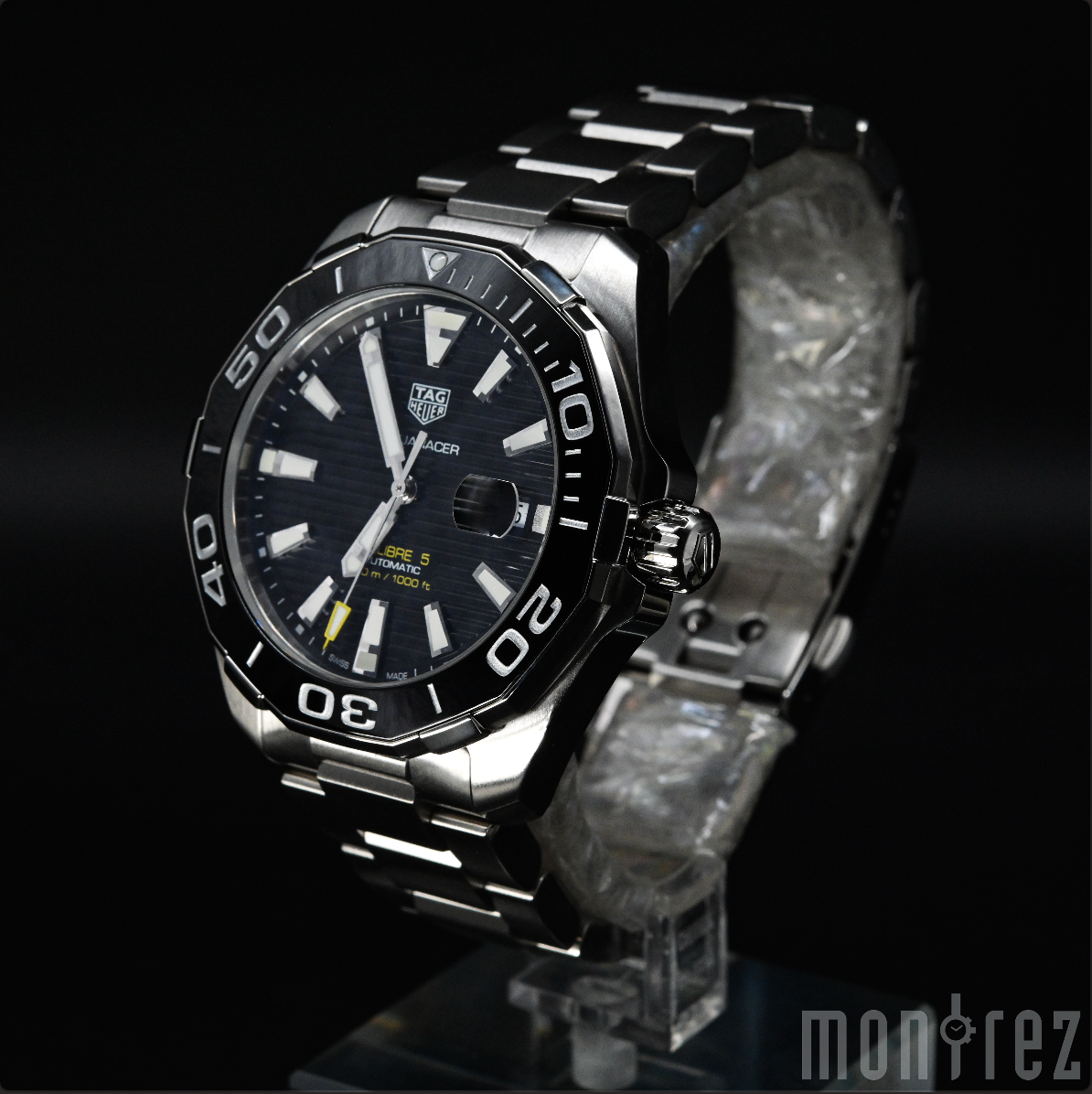 [Pre-Owned Watch] Tag Heuer Aquaracer Calibre 5 Automatic Watch 300m 43mm WAY201A.BA0927