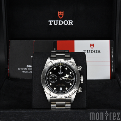 [Pre-Owned Watch] Tudor Heritage Black Bay Chrono 41mm 79350 (Steel Bracelet) (Out of Production)