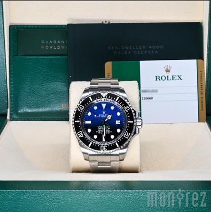 [Pre-Owned Watch] Rolex Deepsea 44mm 116660 D-Blue Dial (Out of Production) (888)