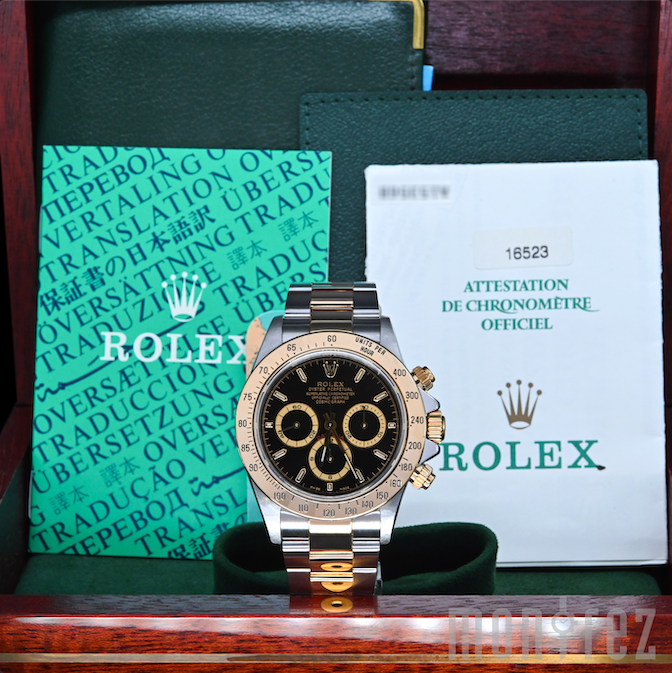 [Pre-Owned Watch] Rolex Cosmograph Daytona 40mm 16523 Black Dial (Out of Production)