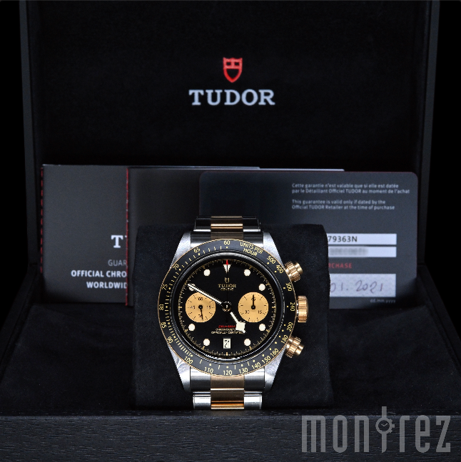 [Pre-Owned Watch] Tudor Black Bay Chrono S&G 41mm 79363N (Steel & Gold Bracelet)