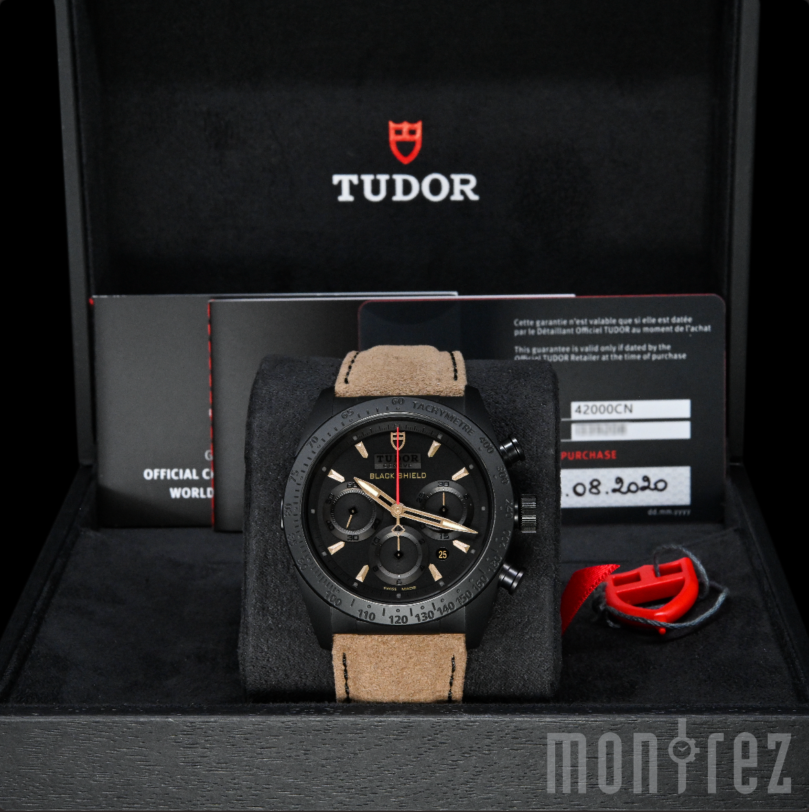 [Pre-Owned Watch] Tudor Fastrider Black Shield 42mm 42000CN (Leather Strap) (Out of Production)