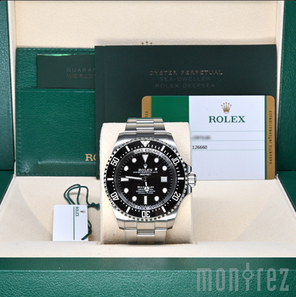 [Pre-Owned Watch] Rolex Deepsea 44mm 126660 Black Dial