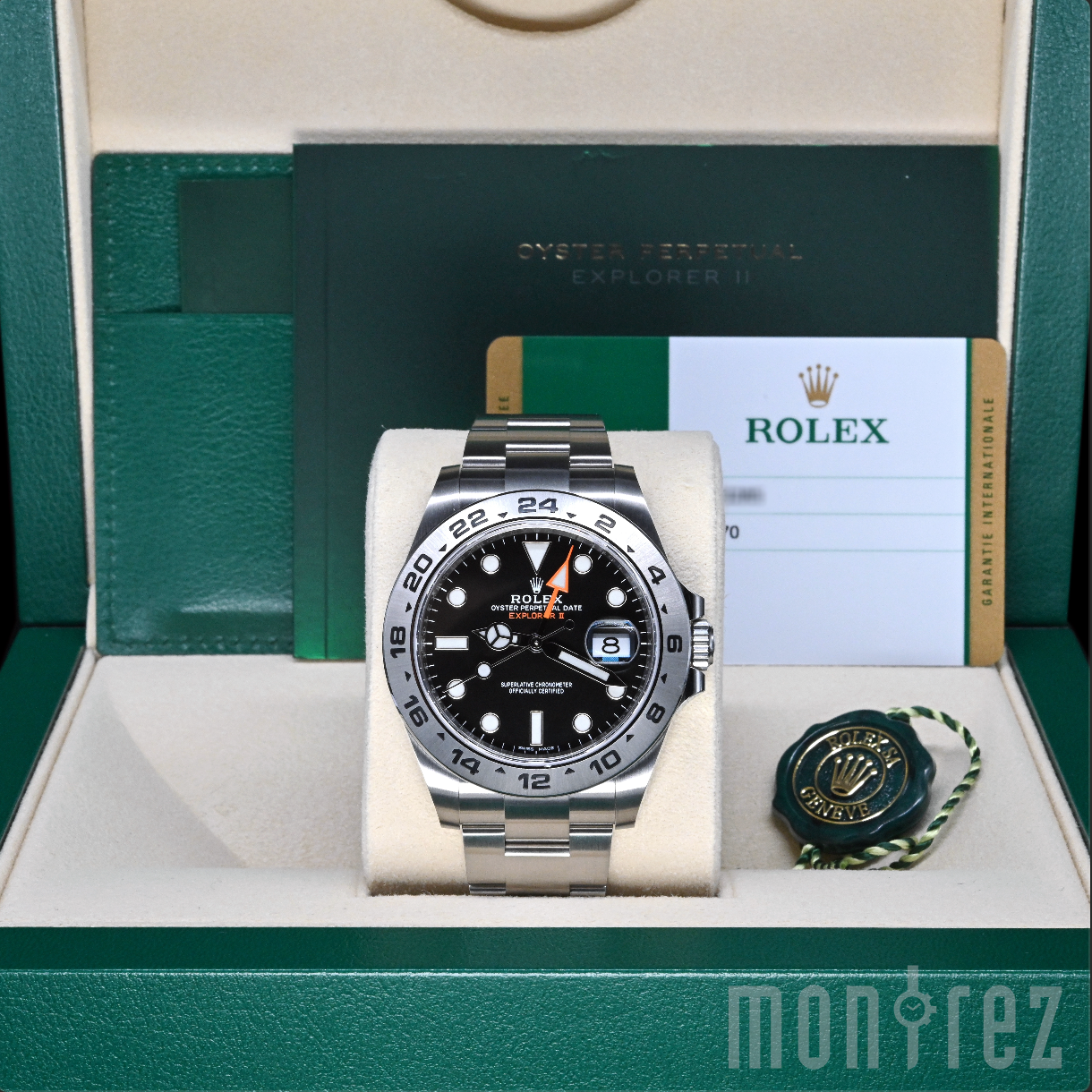 [Pre-Owned Watch] Rolex Explorer II 42mm 216570 Black Dial (Out of Production)