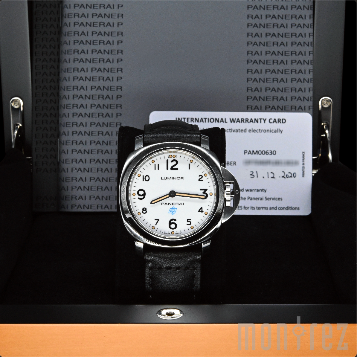 [Pre-Owned Watch] Panerai Luminor Marina Logo Acciaio 44mm PAM00630 (Out of Production)