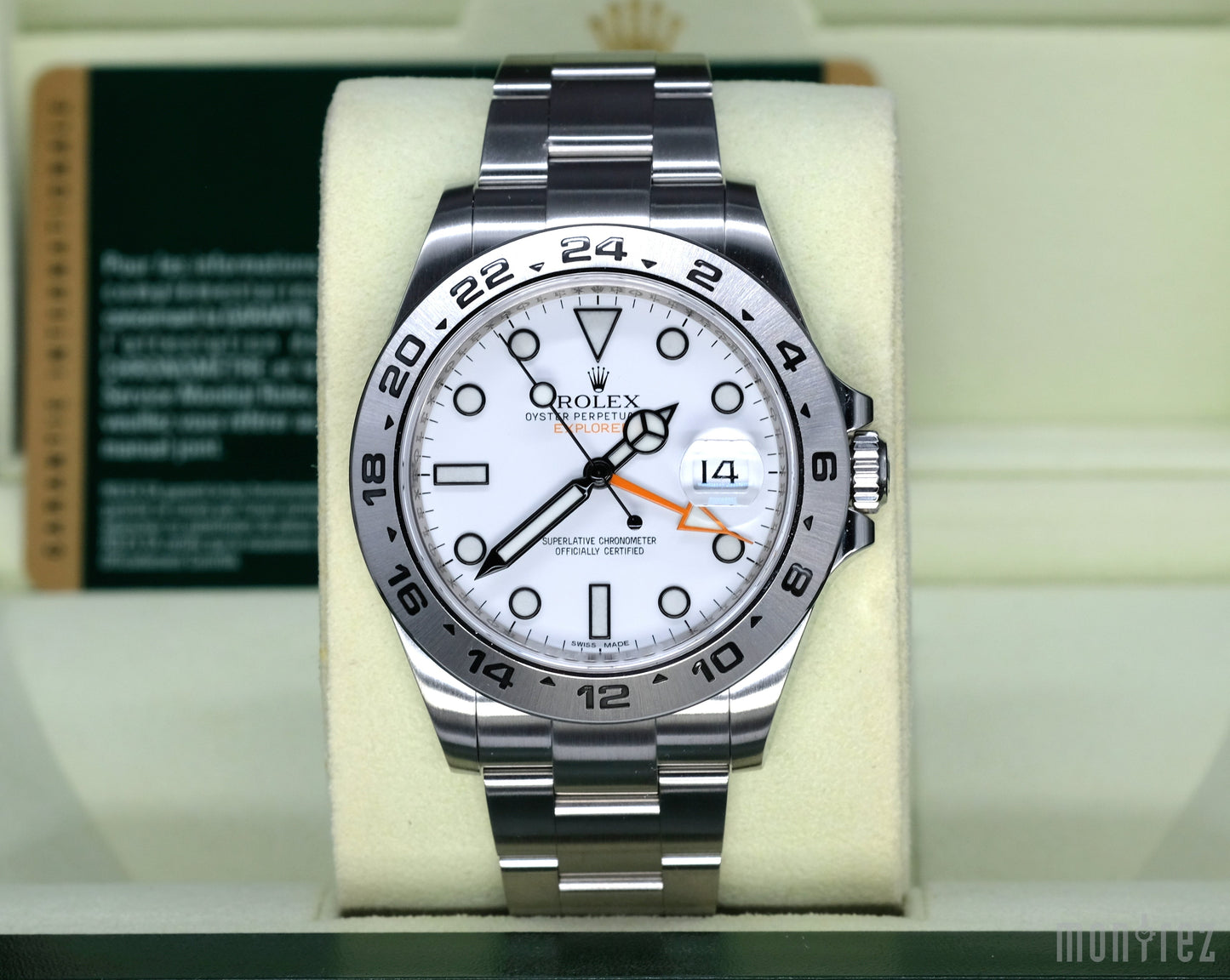 [Pre-Owned Watch] Rolex Explorer II 42mm 216570 White Dial