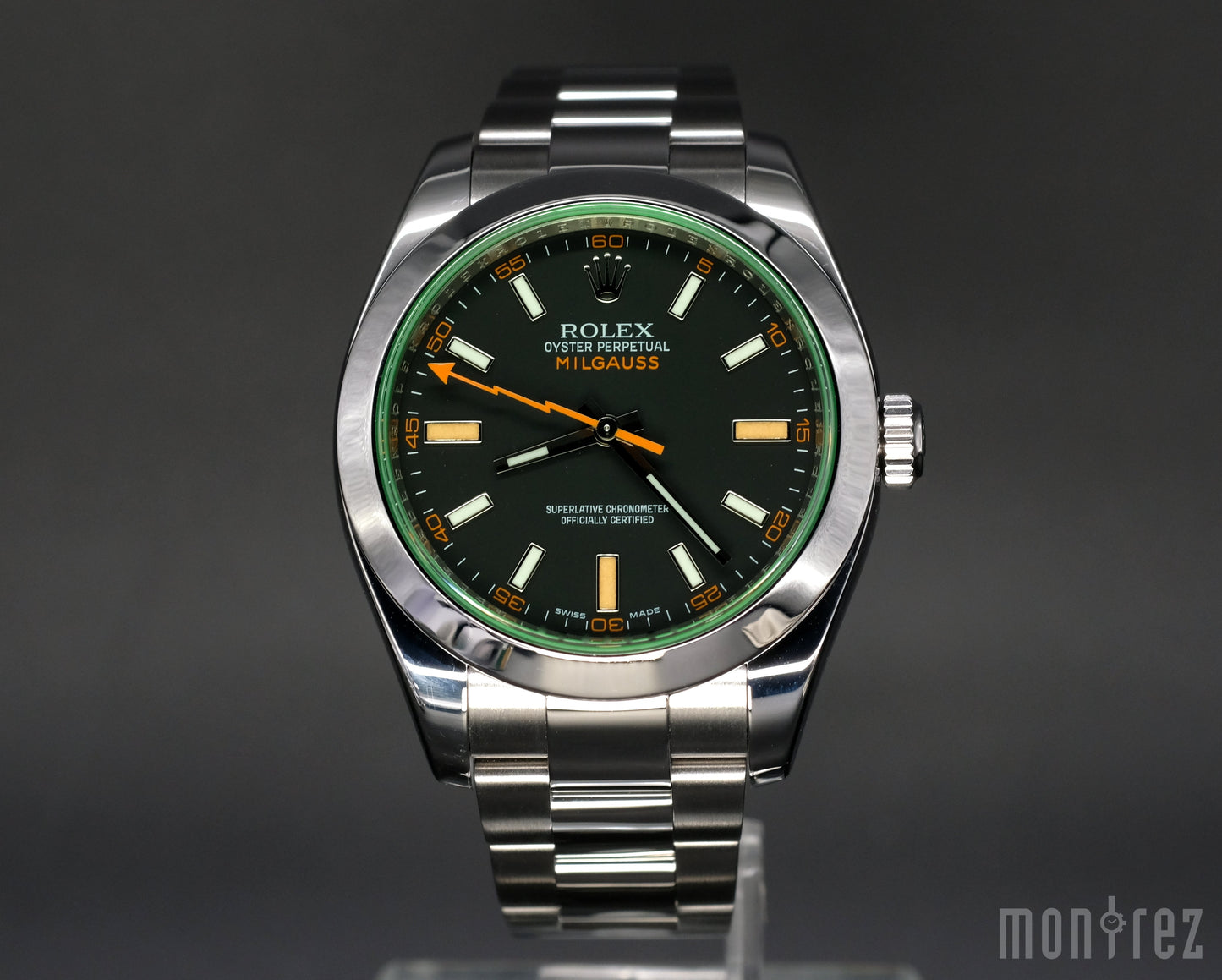 [Pre-Owned Watch] Rolex Milgauss 40mm 116400GV Black Dial (888)