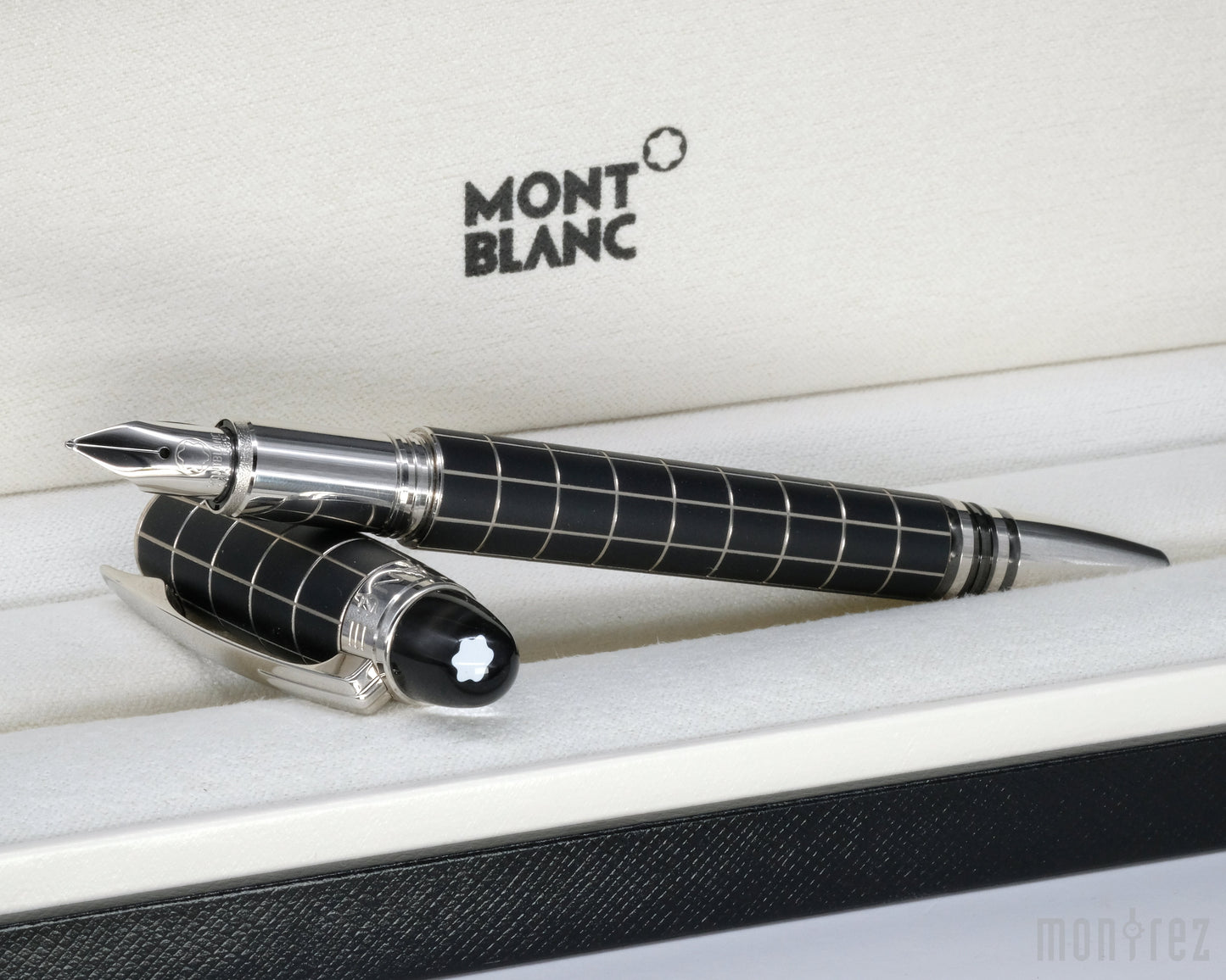 [Brand New Accessories] Montblanc Starwalker Metal & Rubber Fountain Pen 8854
