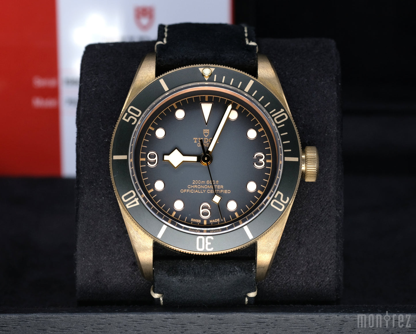 [Pre-Owned Watch] Tudor Heritage Black Bay Bronze 43mm 79250BA (Leather Strap) (888)