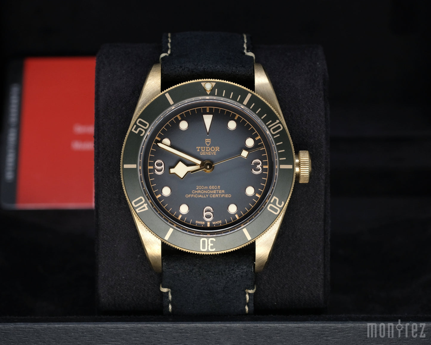 [Pre-Owned Watch] Tudor Heritage Black Bay Bronze 43mm 79250BA (Leather Strap)