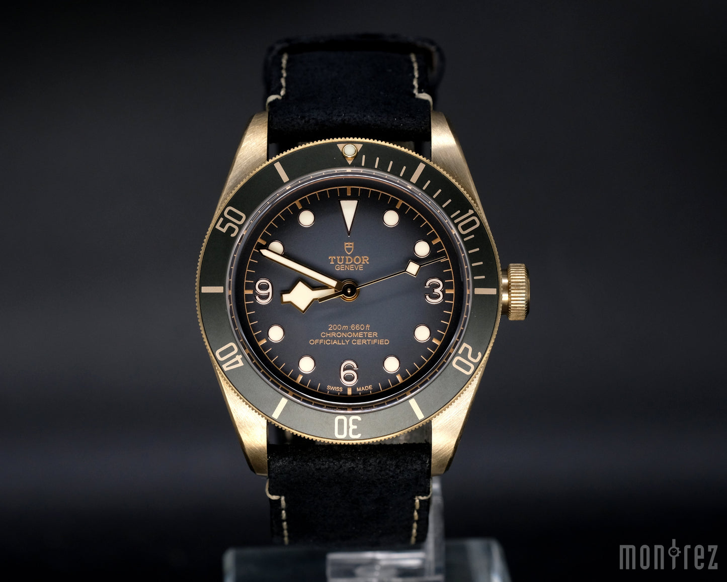 [Pre-Owned Watch] Tudor Heritage Black Bay Bronze 43mm 79250BA (Leather Strap)