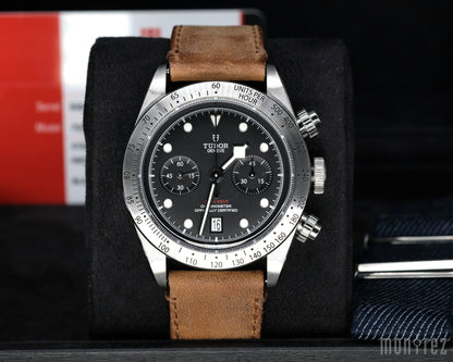 [Pre-Owned Watch] Tudor Heritage Black Bay Chrono 41mm 79350 (Leather Strap)