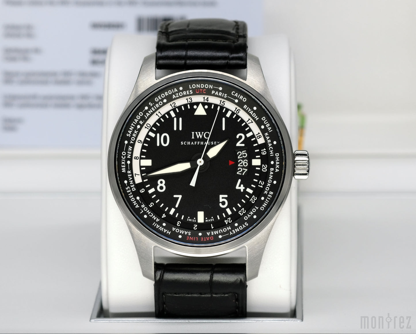 [Pre-Owned Watch] IWC Pilot’s Watch Worldtimer Automatic 45mm IW326201 (Out of Production)