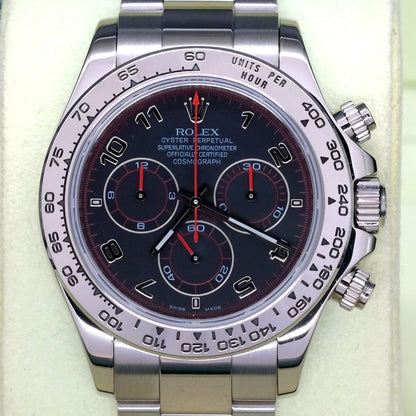 [Pre-Owned Watch] Rolex Cosmograph Daytona 40mm 116509 Black Arabic Dial (888) (Out of Production)