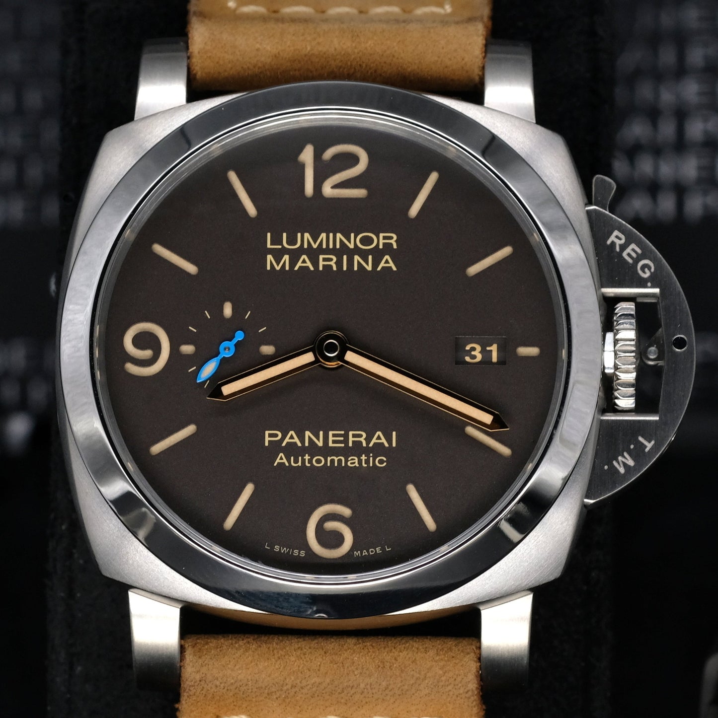 [Pre-Owned Watch] Panerai Luminor Marina 1950 3 Days Automatic Titanio 44mm PAM01351