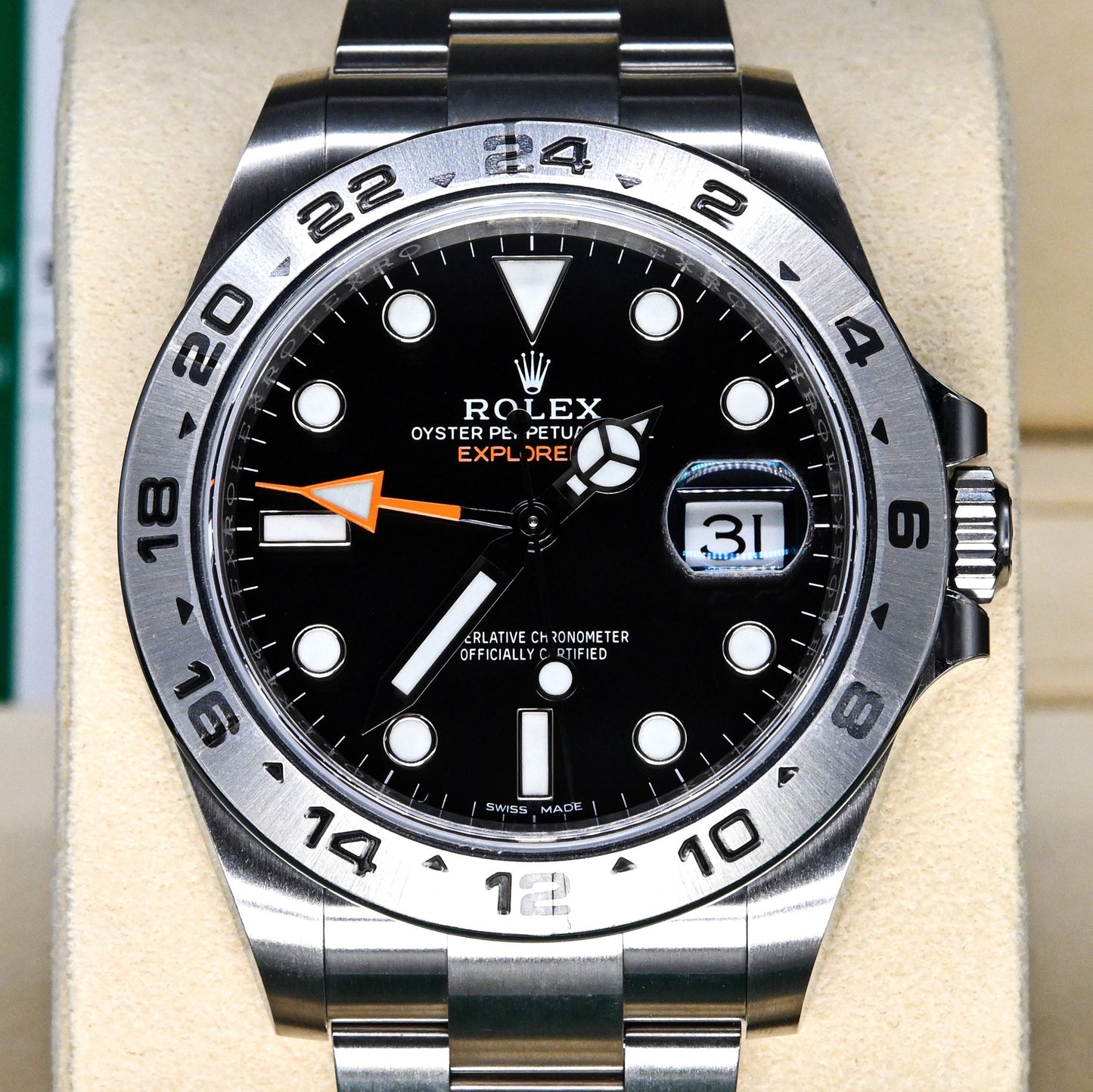 [Pre-Owned Watch] Rolex Explorer II 42mm 216570 Black Dial (Out of Production) (888)