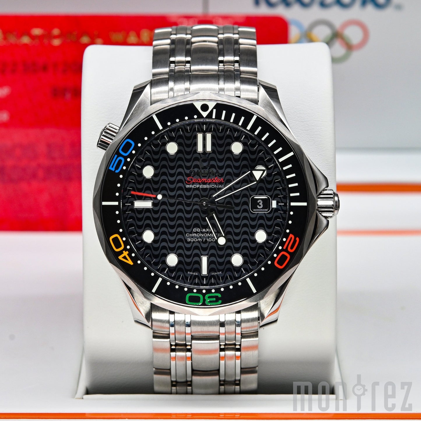 [Pre-Owned Watch] Omega Seamaster 300m Co-Axial Chronometer 41mm 522.30.41.20.01.001 ("Rio 2016" Limited Edition) (Out of Production)