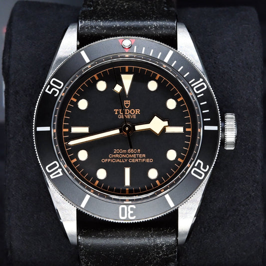 [Pre-Owned Watch] Tudor Heritage Black Bay 41mm 79230N (Leather Strap)