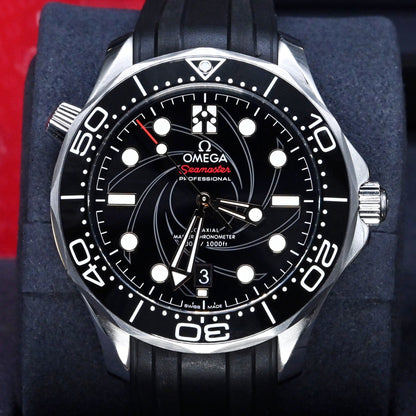 [Pre-Owned Watch] Omega Seamaster Diver 300m Co-Axial Master Chronometer 42mm 210.22.42.20.01.004 ("James Bond" Limited Edition of 7,007 Pieces)