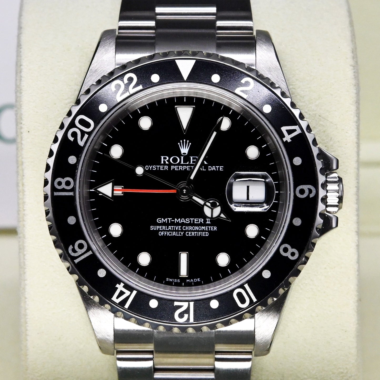 [Pre-Owned Watch] Rolex GMT-Master II 40mm 16710 Black Bezel (Out of Production) (888)