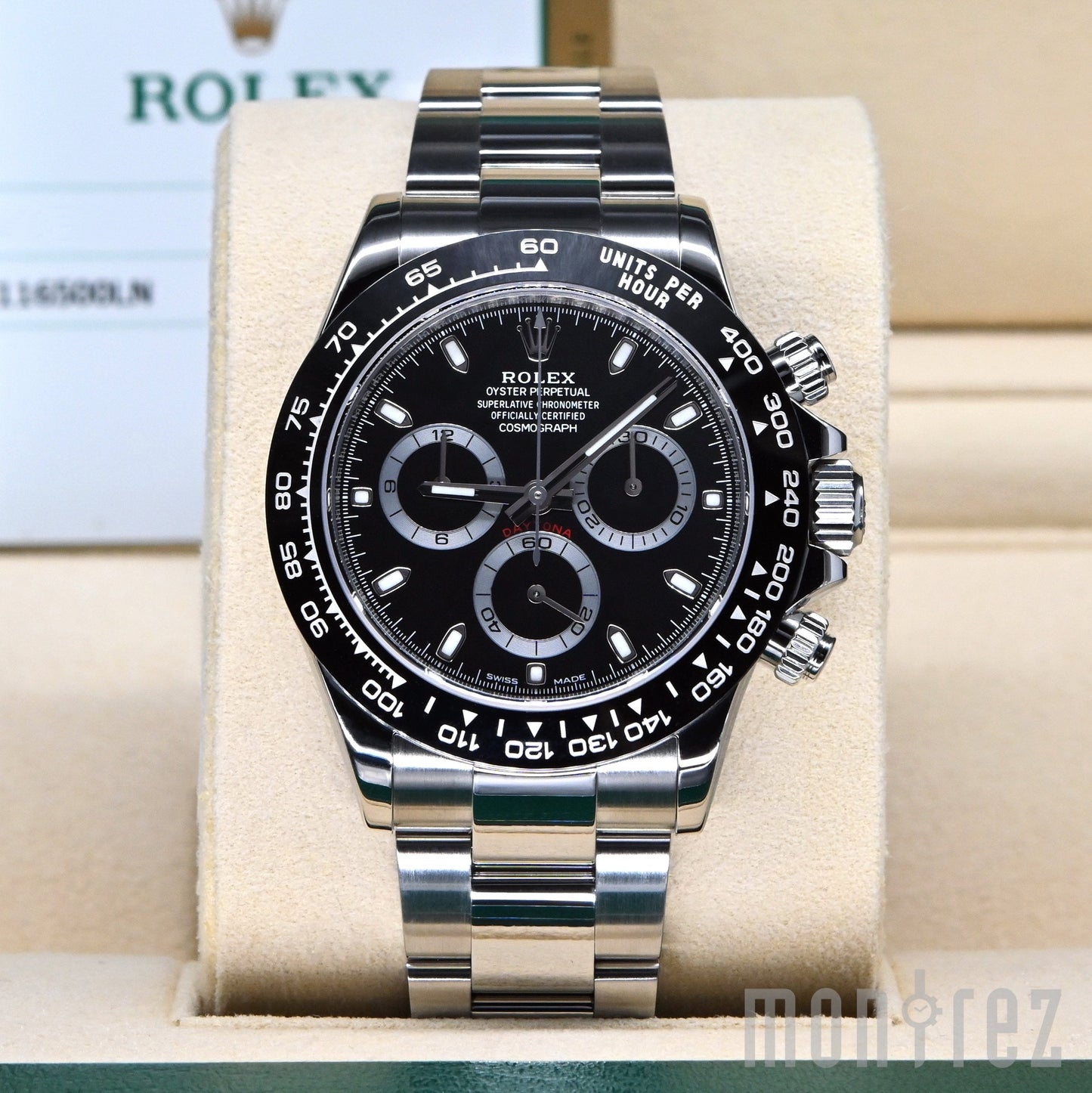[Pre-Owned Watch] Rolex Cosmograph Daytona 40mm 116500LN Black Dial