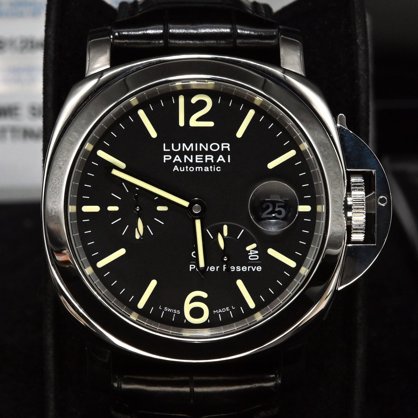 [Pre-Owned Watch] Panerai Luminor Power Reserve Automatic Acciaio 44mm PAM00090 (Out of Production)