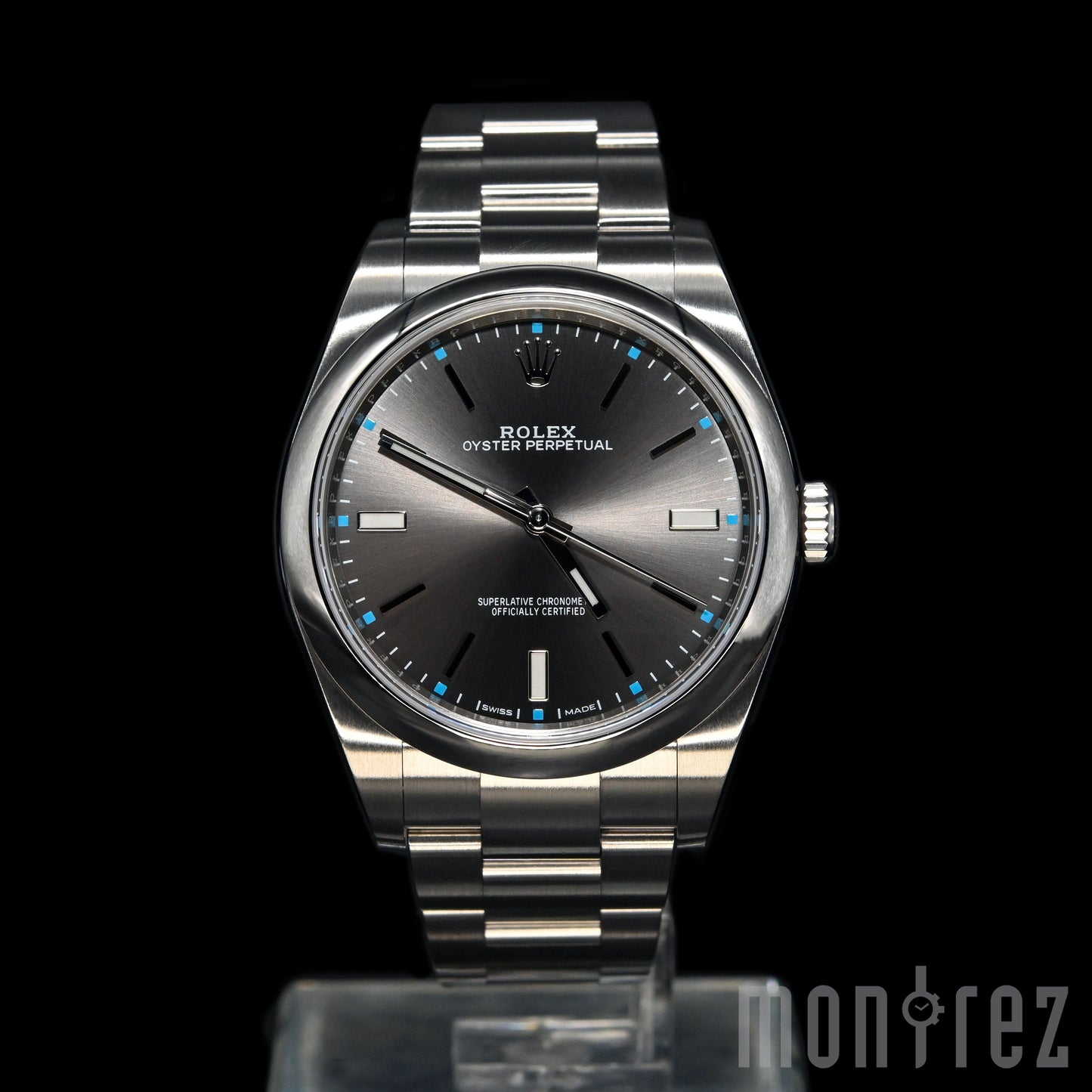 [Pre-Owned Watch] Rolex Oyster Perpetual 39mm 114300 Dark Rhodium Dial (Out of Production) (888)