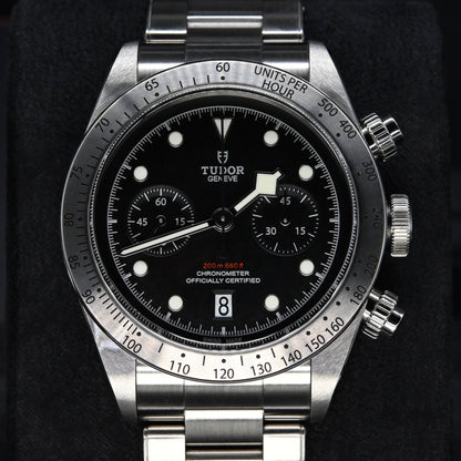 [Pre-Owned Watch] Tudor Heritage Black Bay Chrono 41mm 79350 (Steel Bracelet) (Out of Production)