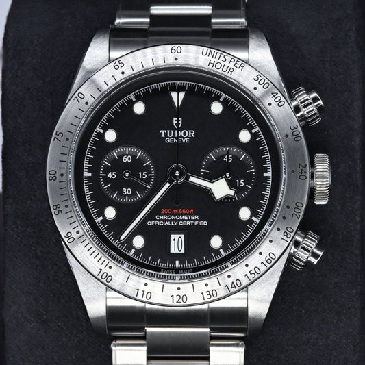 [Pre-Owned Watch] Tudor Heritage Black Bay Chrono 41mm 79350 (Steel Bracelet) (Out of Production) (888)