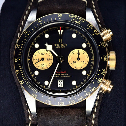 [Pre-Owned Watch] Tudor Black Bay Chrono S&G 41mm 79363N (Leather Strap) (888)