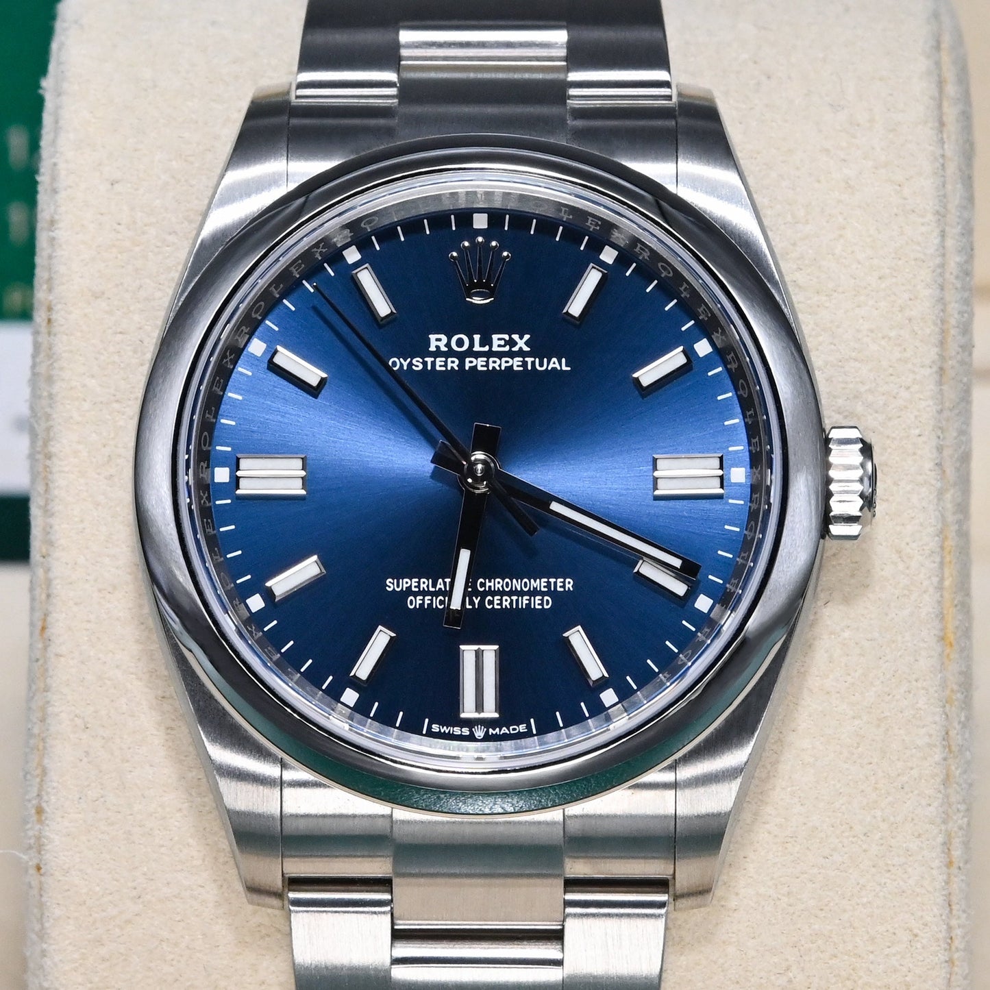 [Pre-Owned Watch] Rolex Oyster Perpetual 36mm 126000 Bright Blue Dial